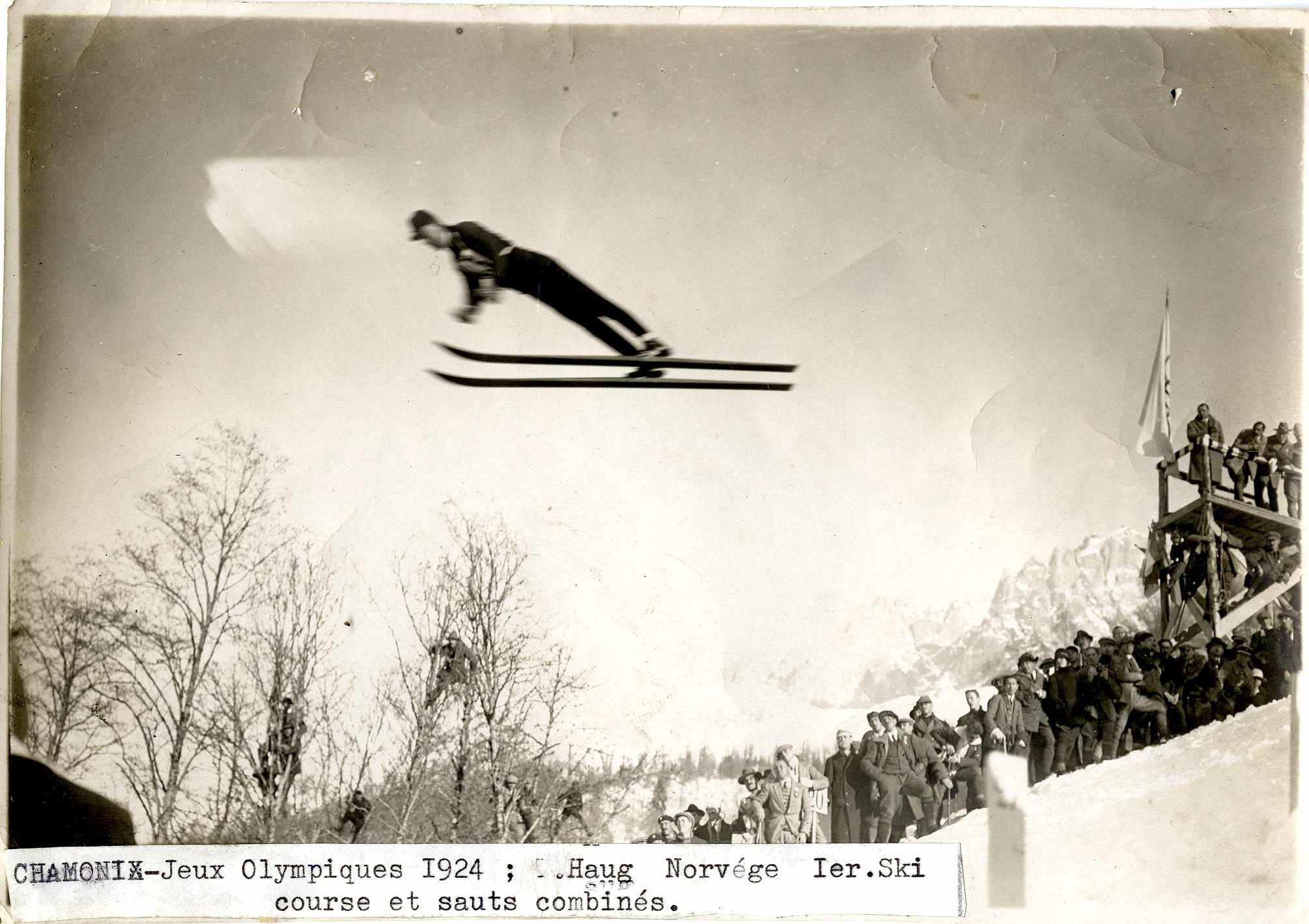 1924 Les premiers Jeux Olympiques d'Hiver Chamonix Mont Blanc